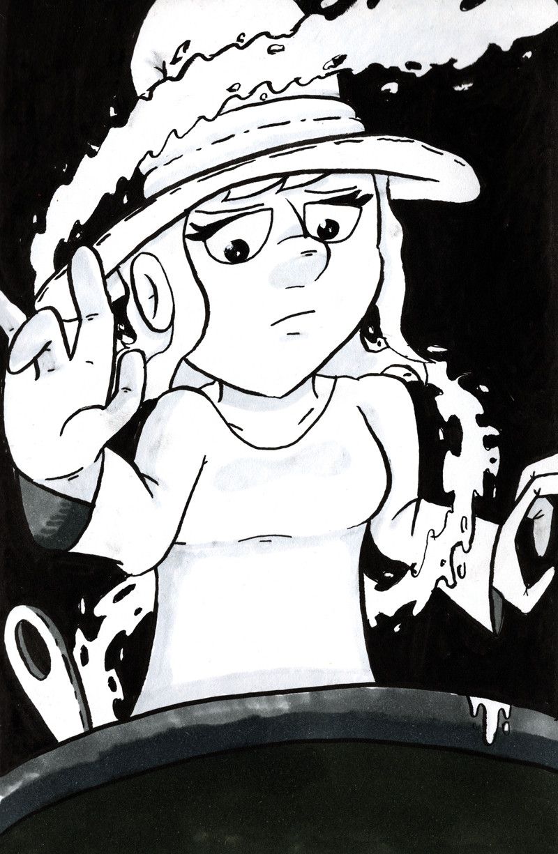 Inktober 2025 Day 2: Weave